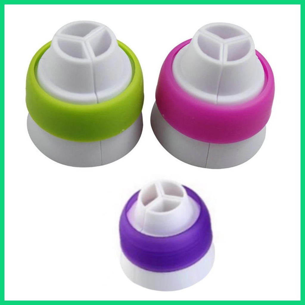 Dụng Cụ Nối Cố Định Đầu Bắt Kem Trang Trí Bánh Ba Màu Sắc