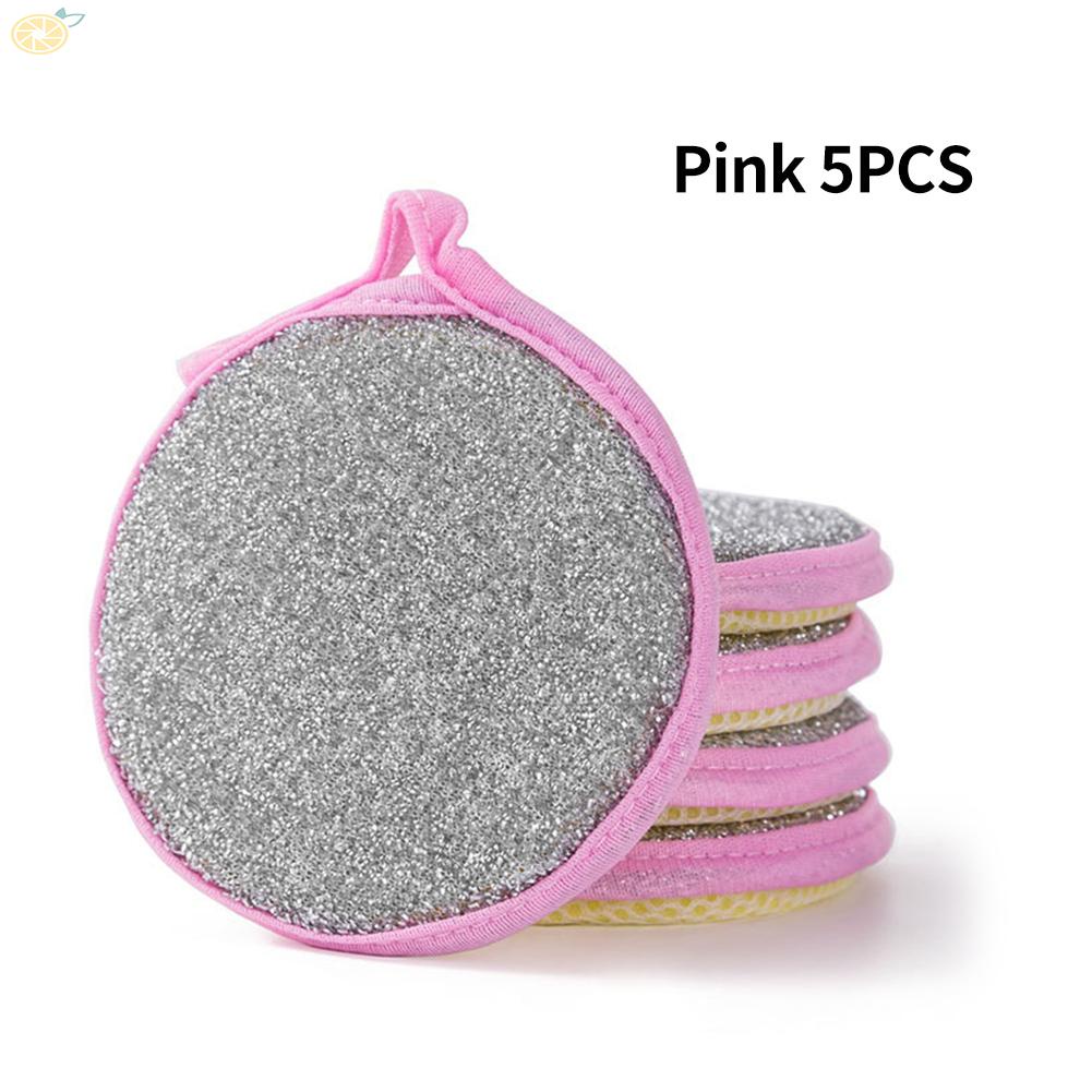 Set 5 Miếng Mút Rửa Chén Hai Mặt Kích Thước 12 * 2.5cm