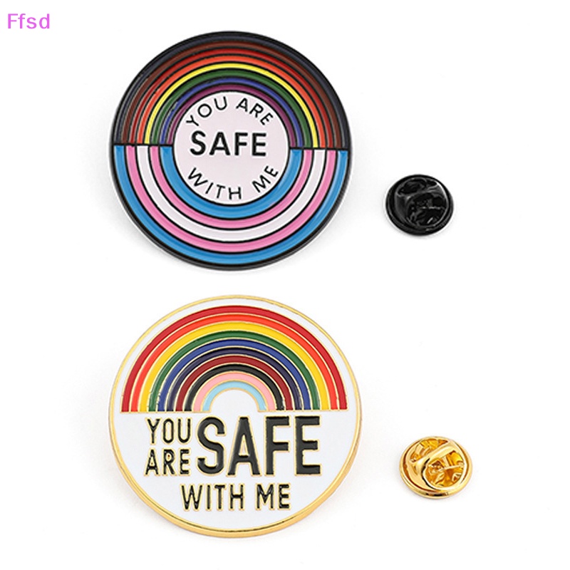 {Ffsd} Ghim Cài Áo Ba Lô / Túi Xách Bằng Hợp Kim Tráng Men Họa Tiết Mưa Sáng Tạo