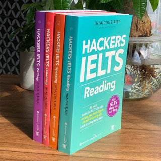 Sách - Hackers IELTS - Combo 4 Cuốn ( Listening + Reading + Speaking + Writing)