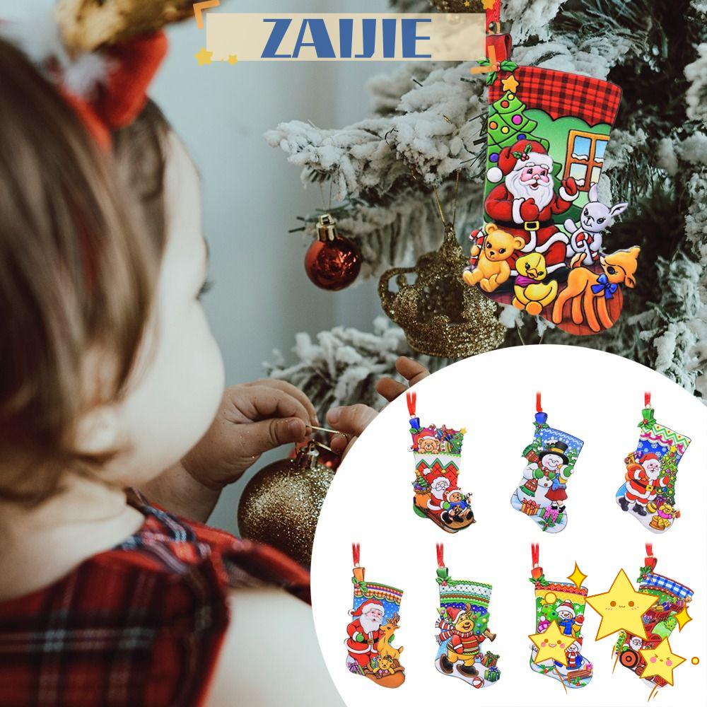 Vớ Giáng Sinh 24 Ngăn Treo Tường Trang Trí Cá Tính