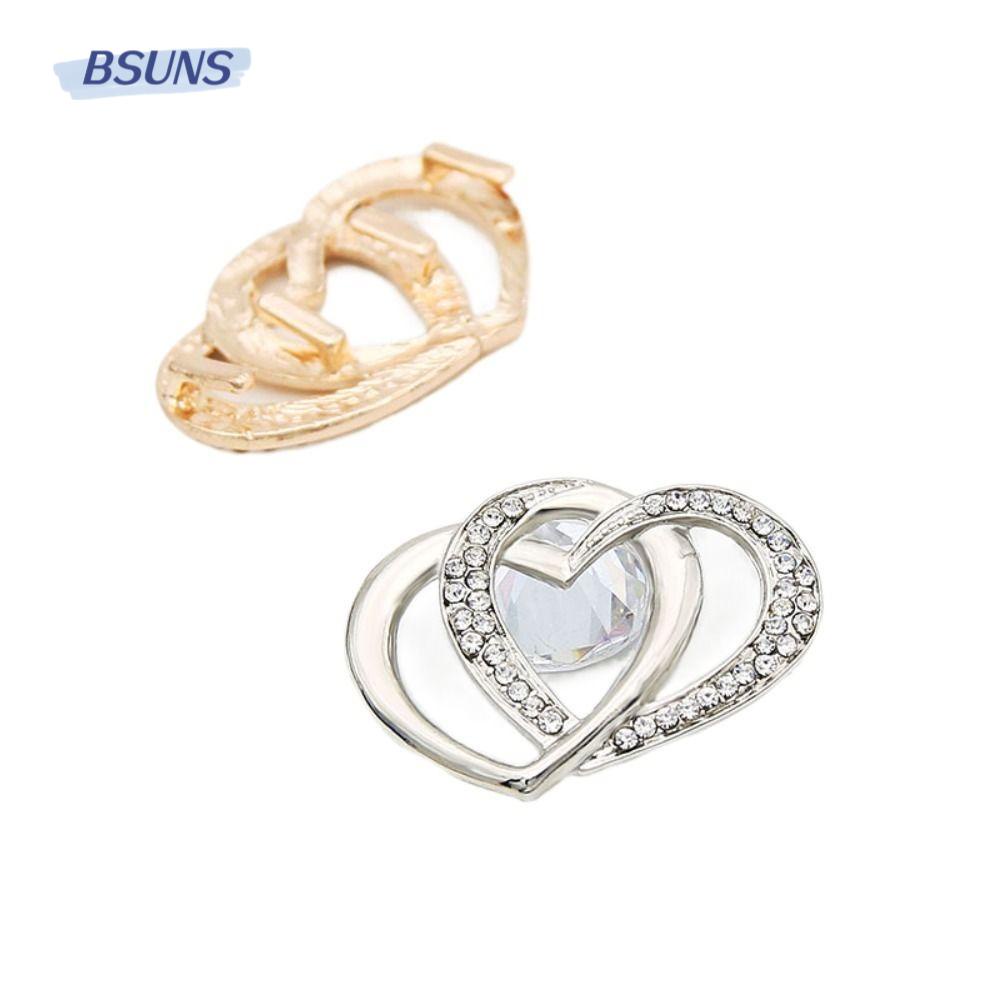 Set 2 Khóa Dây Giày DIY Bằng Kim Loại Tiện Dụng