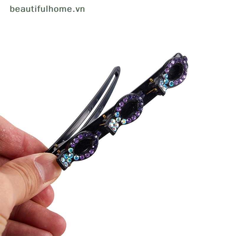 Kẹp Tóc Bện Tạo Kiểu Trang Trí Tóc Ngọt Ngào Dễ Thương Cho Nữ [beauty]