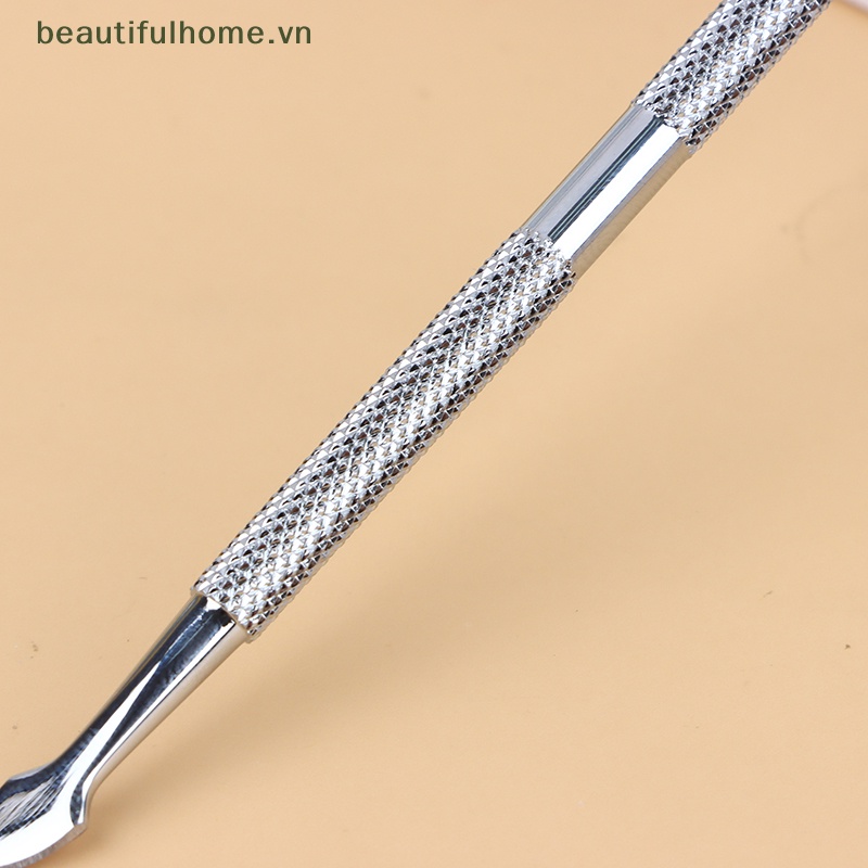 Dụng Cụ Loại Bỏ Da Chết Làm Móng Hai Đầu Bằng Thép Không Gỉ