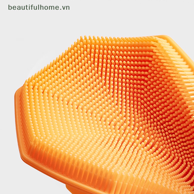 Bàn Chải Silicone Rửa Mặt Mát Xa Tiện Dụng