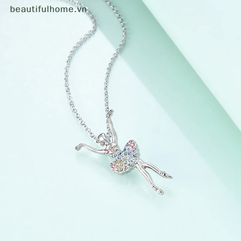 [beautifulhome] Vòng Cổ Choker Mặt Hình Vũ Công Ba Lê Tinh Tế Quyến Rũ [beauty]