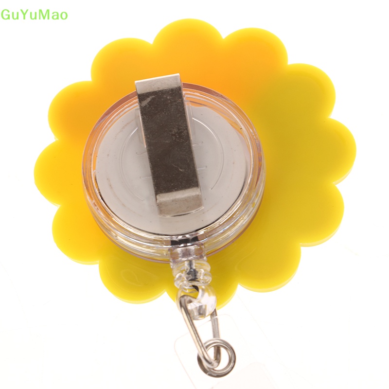 [cxGUYU] Giá Đỡ Thẻ ID / Huy Hiệu Y Tá Bằng Silicon Thu Gọn Được Hình Hoa Nhiều Màu Thời Trang PRTA