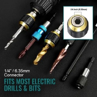 Quick-Release Hexagon Drill Bit Coupling Quick Connect Rod Drill Bit Extension