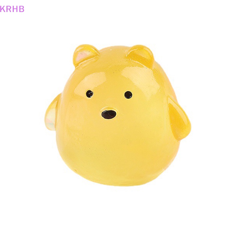 Gấu Đồ Chơi Ba Chiều Bằng Nhựa Resin Phát Sáng Ba Chiều DIY Mới