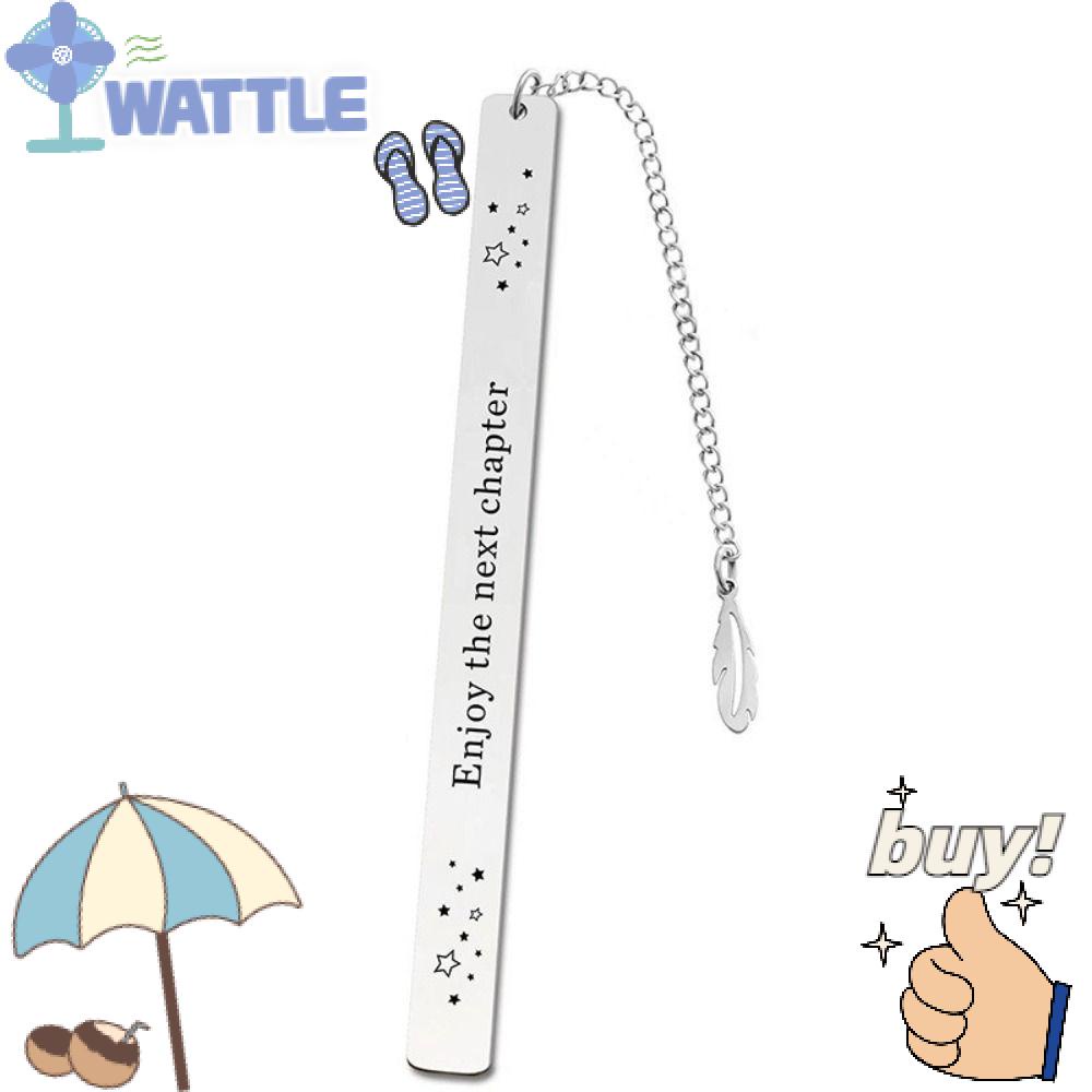 Wttle Bookmark Hình Lá Tốt Nghiệp Bằng Kim Loại Cho Trường Học