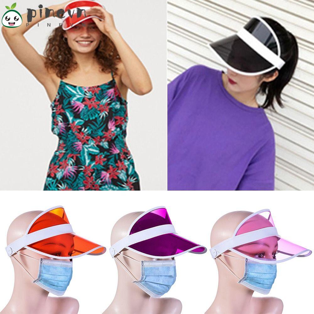 Mũ Lưỡi Trai Chất Liệu Nhựa PVC Thời Trang Mùa Hè Cho Nam Nữ