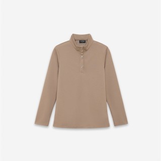 Áo polo dài tay - nâu | kat long sleeve polo shirt in brown