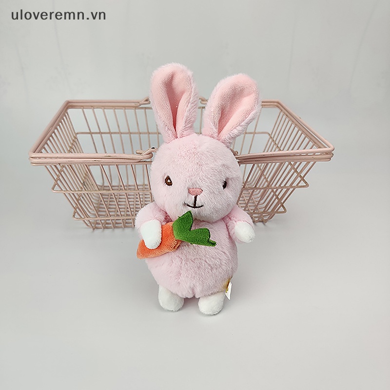 1 Móc Khóa Thỏ Nhồi Bông Dễ Thương