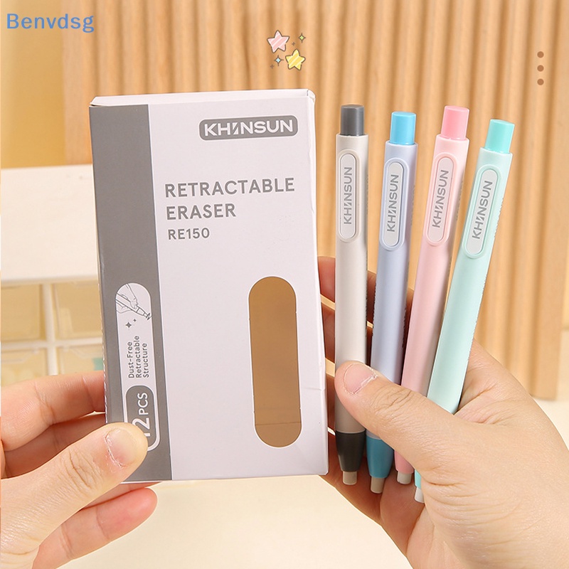 Benvdsg &gt; Gôm Tẩy Bút Chì Cao Su Dạng Nhấn Có Thể Thu Gọn Cho Trường Học well