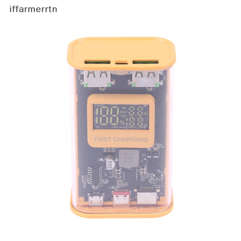 Hộp Sạc Dự Phòng 10000mAh 21700 DIY Cho Điện Thoại