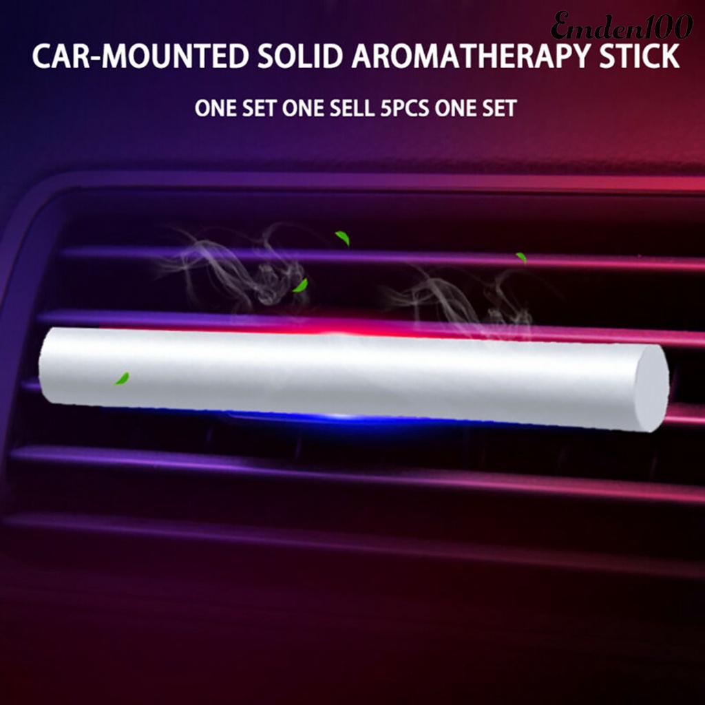 [EMDEN] Set 5 Thanh Khuếch Tán Hương Thơm Mạnh Thay Thế Cho Xe Hơi