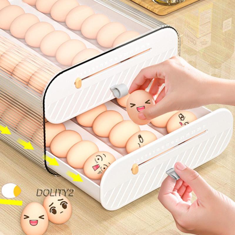 Giá Đỡ Trứng [Dolity2] Trong Suốt Có Thể Tái Sử Dụng Xếp Chồng Kèm Bàn Thời Gian Cho Nhà Bếp