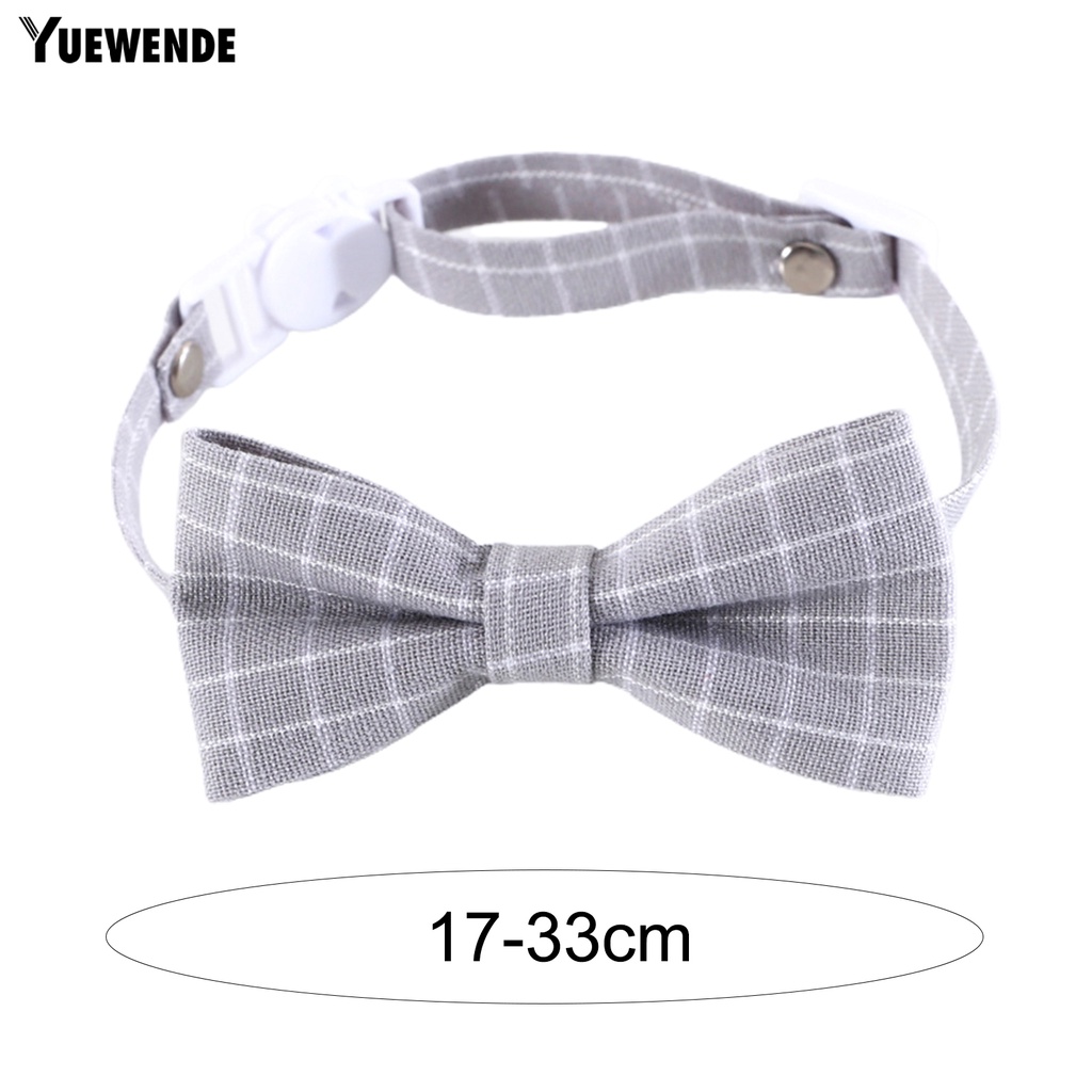 Phụ Kiện Vòng Cổ Họa Tiết Kẻ Sọc Thanh Lịch Dành Cho Thú Cưng