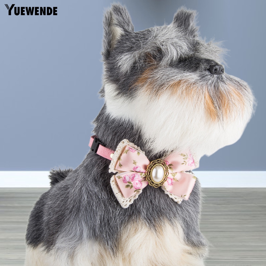 Vòng Đeo Cổ Họa Tiết Hoa Xinh Xắn Cho Thú Cưng YQ.E