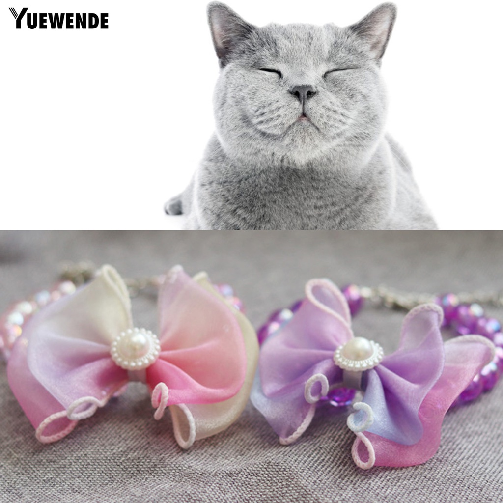 Vòng Cổ Thắt Nơ Xinh Xắn Cho Thú Cưng