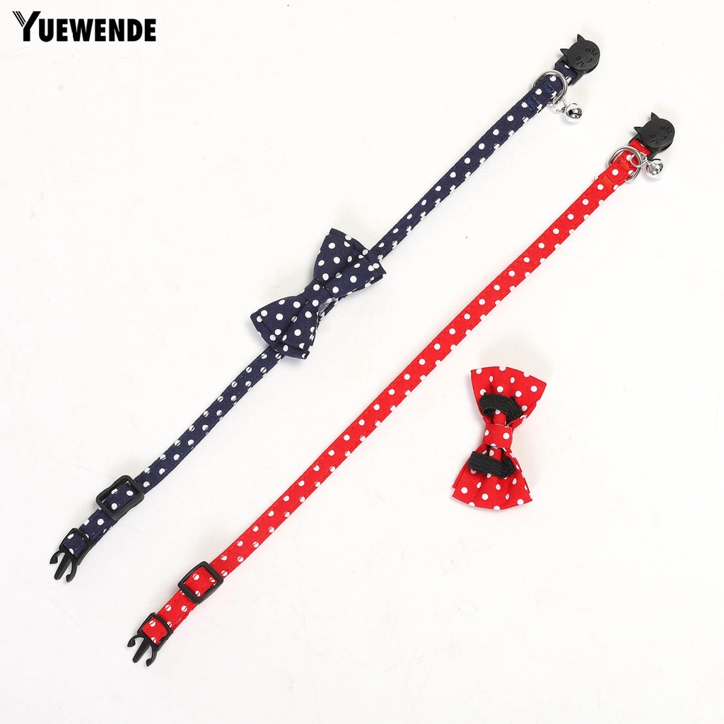 Nơ Đeo Cổ Họa Tiết Chấm Bi Xinh Xắn Cho Thú Cưng