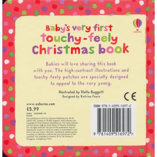 Baby's Very First Touchy-Feely Christmas Book