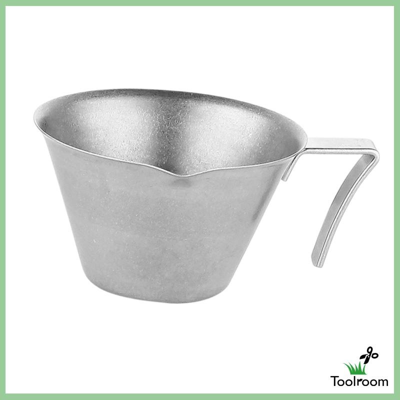 Bộ 3 Cốc Đo Lường Bằng Thép Không Gỉ Có Thể Tái Sử Dụng Cho Nhà Hàng / Quán Bar