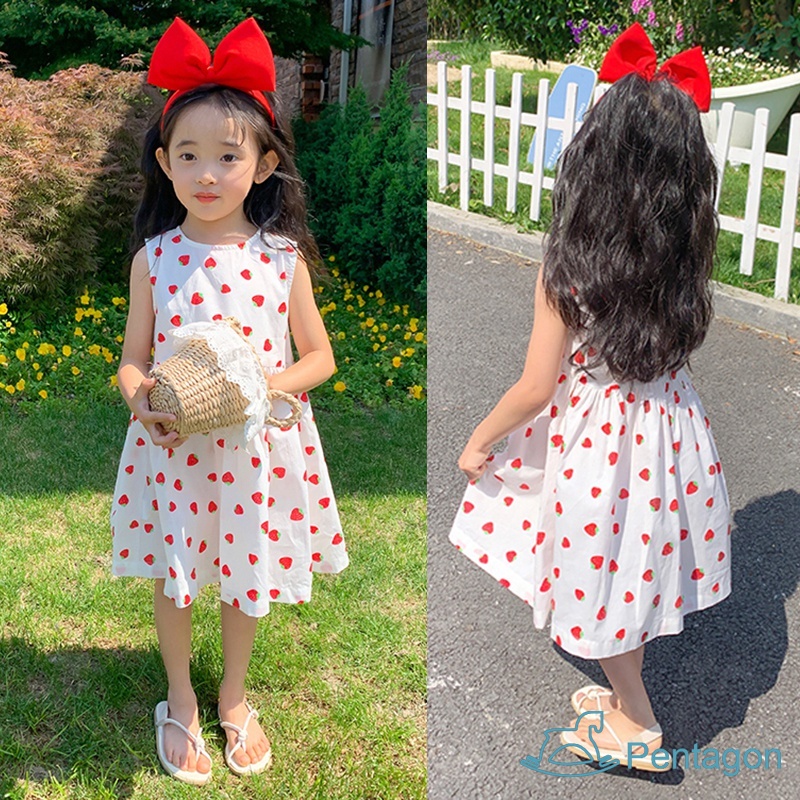 Đầm Phồng Thời Trang Mùa Hè Dễ Thương Dành Cho Bé Gái