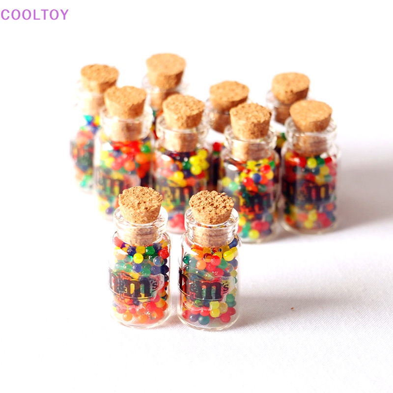 Cooltoy Set 3 Chai Kẹo Mini Đồ Chơi Nhà Bếp Trang Trí Nhà Búp Bê HOT