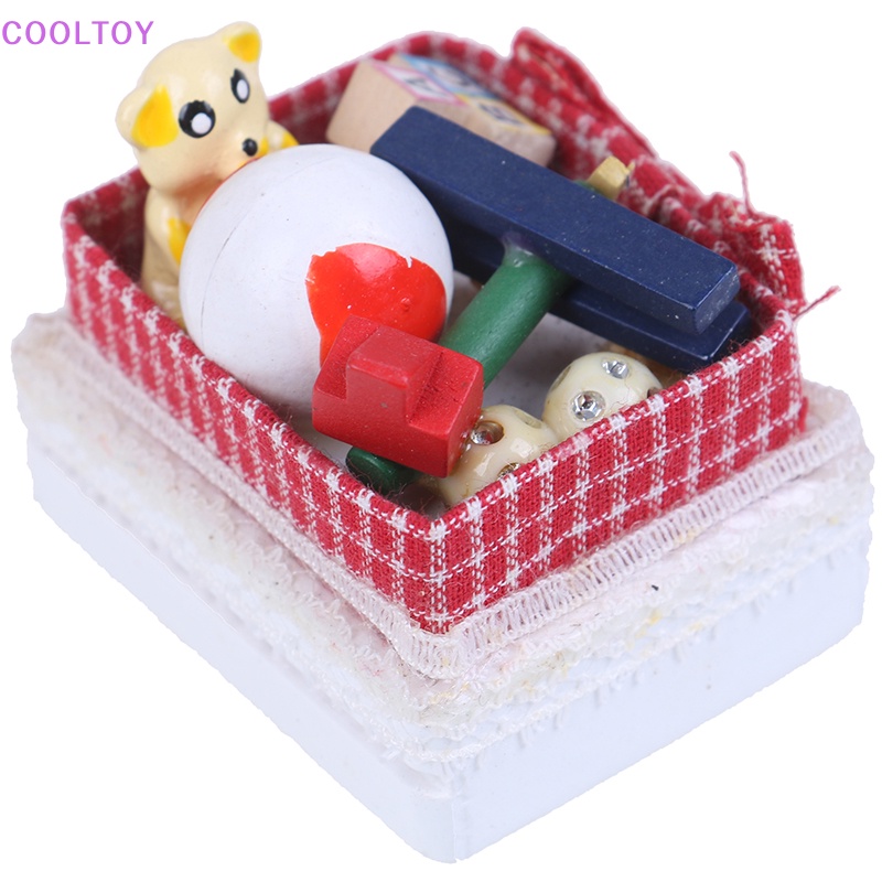 Cooltoy Hộp Đồ Chơi Mini Hình Gấu Tỉ Lệ 1: 12 Trang Trí Nhà Búp Bê