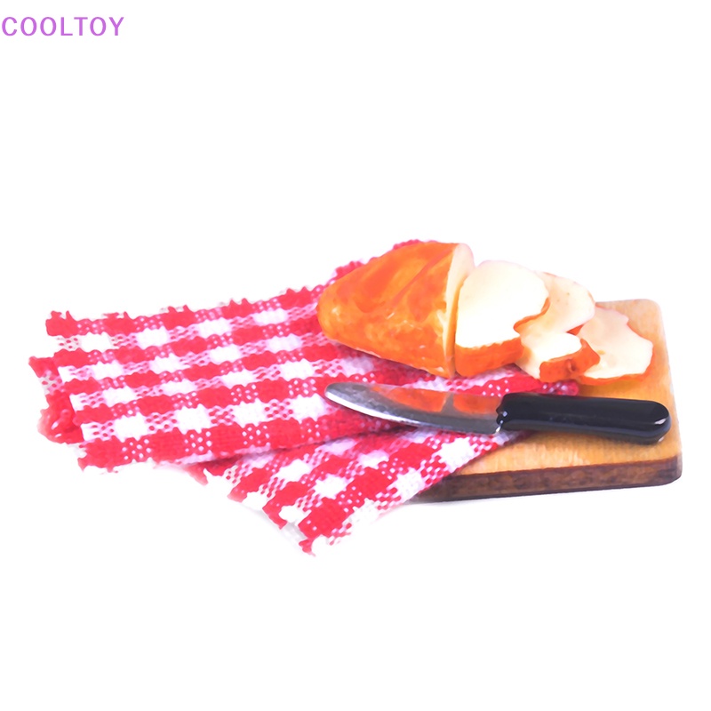 Cooltoy Mô Hình Thớt Bánh Mì Tỉ Lệ 1: 12 Trang Trí Nhà Búp Bê