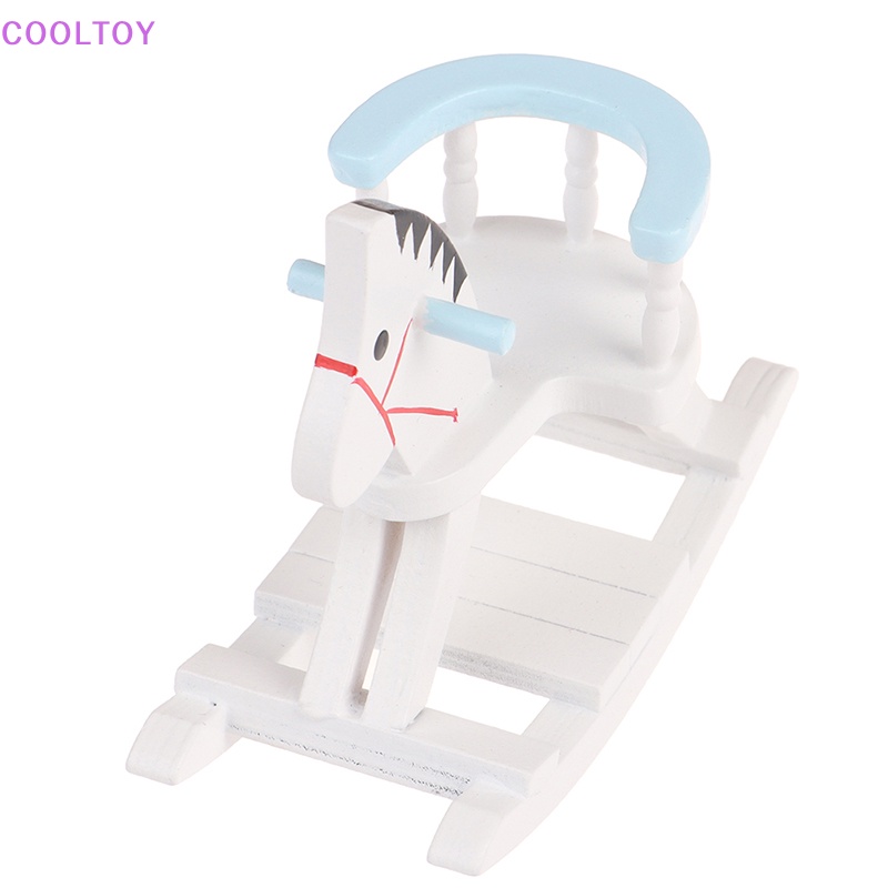 Mô Hình Ghế Ngựa Bập Bênh Tỉ Lệ 1: 12 Trang Trí Nhà Búp Bê