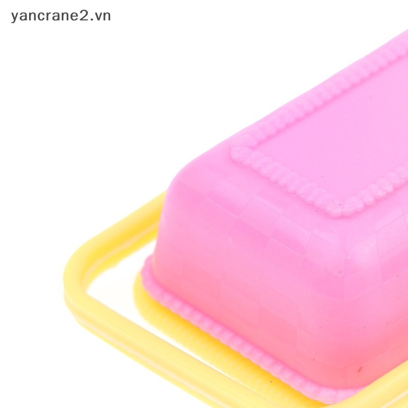 Set 2 Giỏ Mua Sắm Mini Bằng Nhựa Màu Sắc Ngẫu Nhiên Cho Nhà Búp Bê 1: 12 {yancrane2.vn