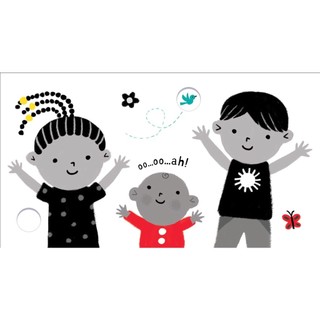 Usborne Baby's Black And White Books: Hello!