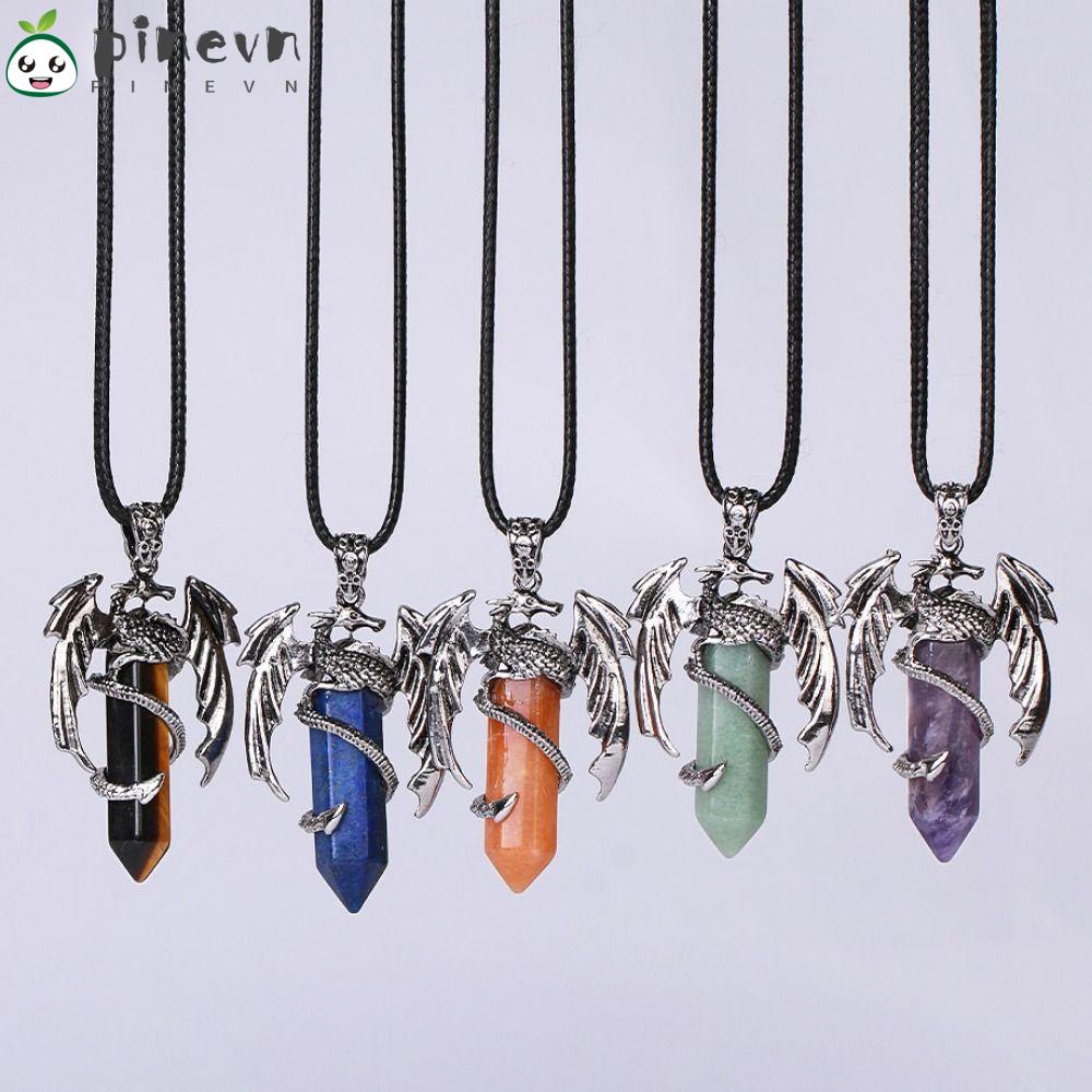 Vòng cổ Mặt Hình Rồng Thời Trang|Lapis|Trang Sức Cổ Điển