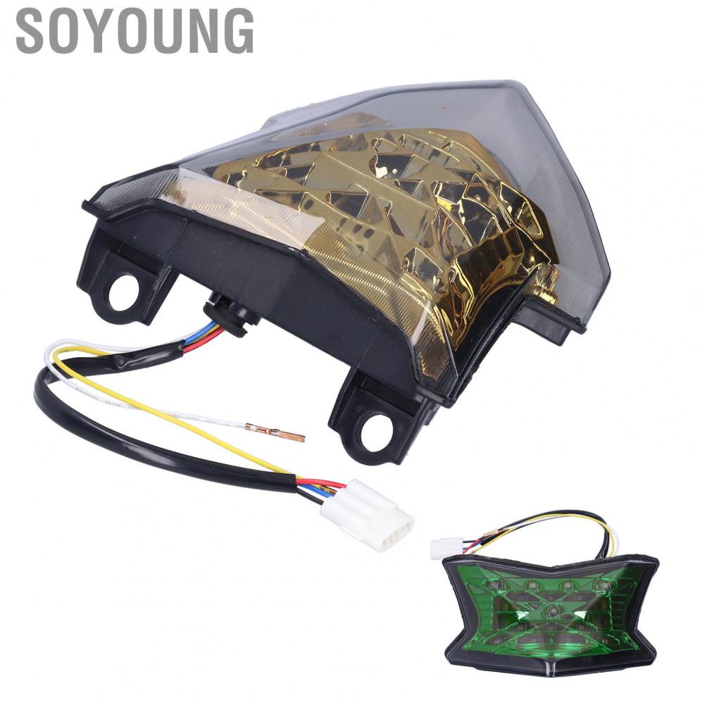 Soyoung Motorcycle  Tail Light Assembly Rear Position Turn Signal Indicator Modification Fit for KAWASAKI NINJA650 2017-2019