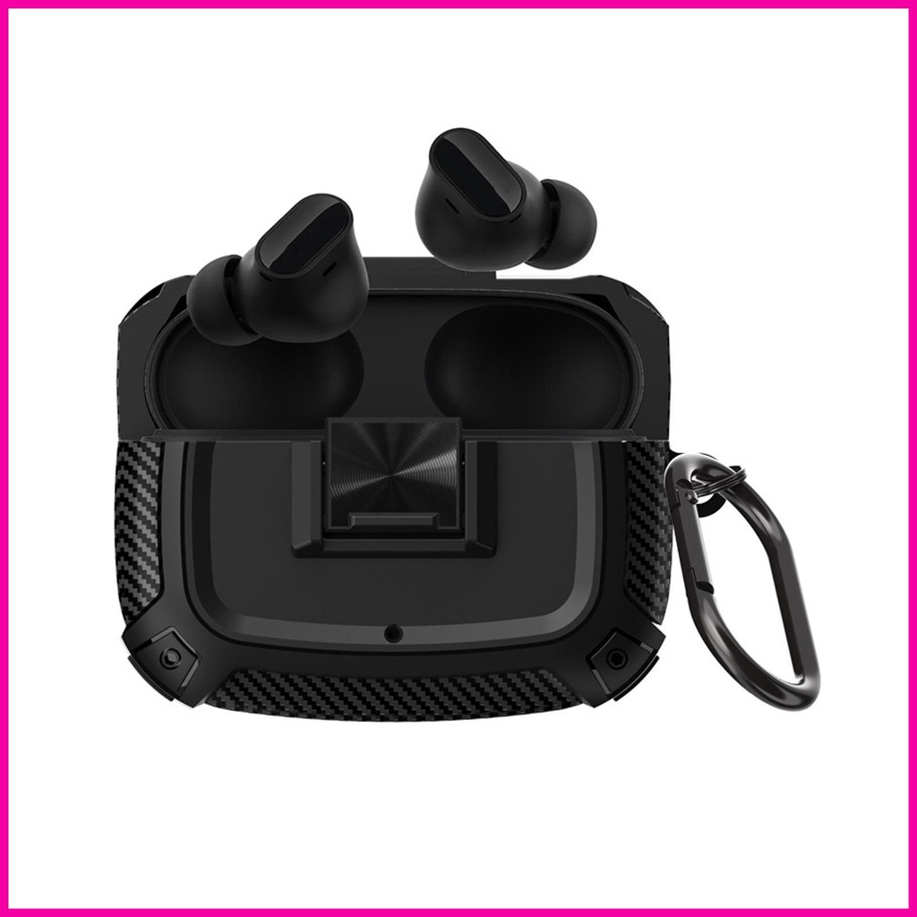Vỏ Bảo Vệ Hộp Sạc Tai Nghe Beat Studio Buds Bằng TPU Chống Sốc Chống Thất Lạc Kèm Túi Móc Khóa Carabiner