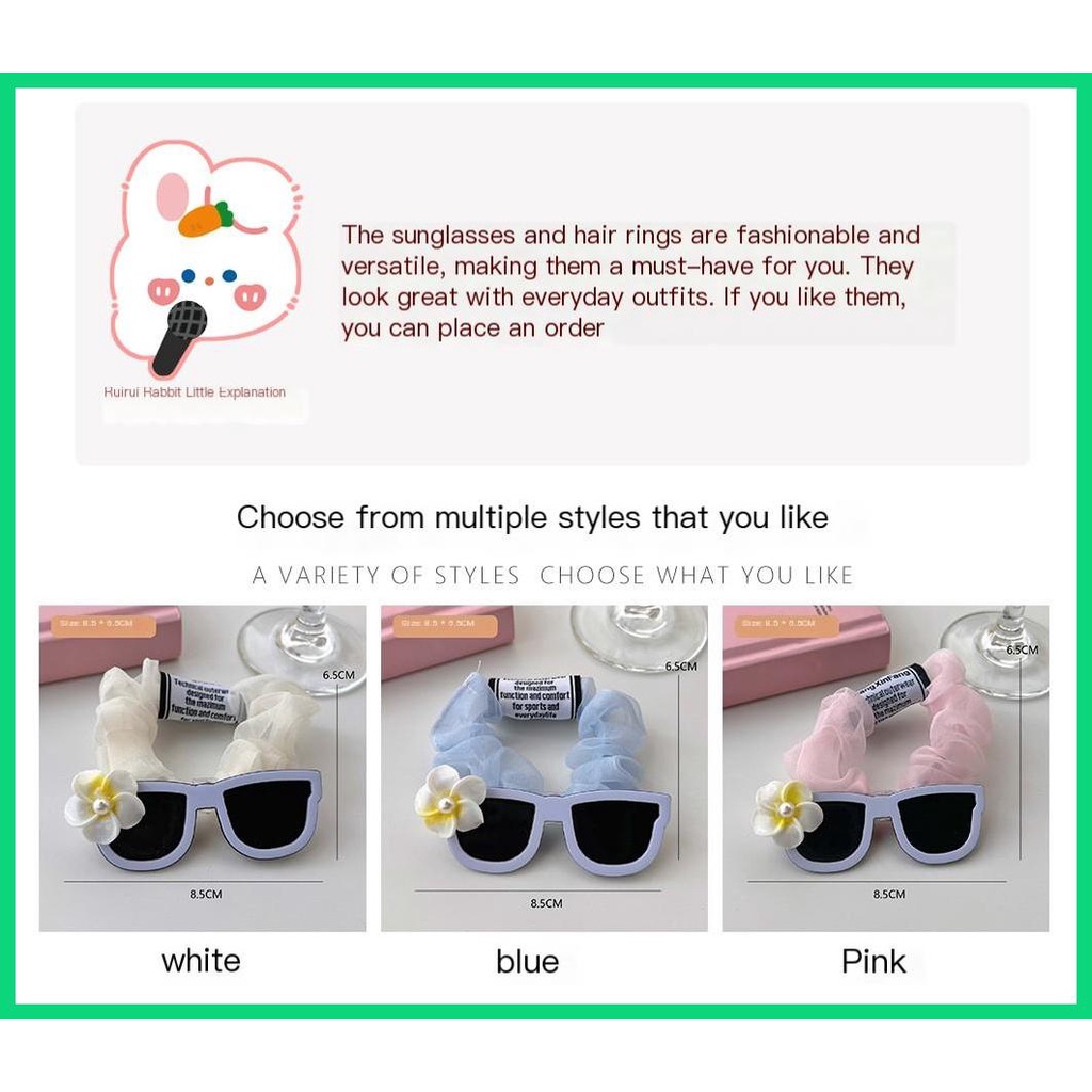 Dây Buộc Tóc Cao Su Co Giãn Thân Thiện Với Môi Trường Cho Bé Gái