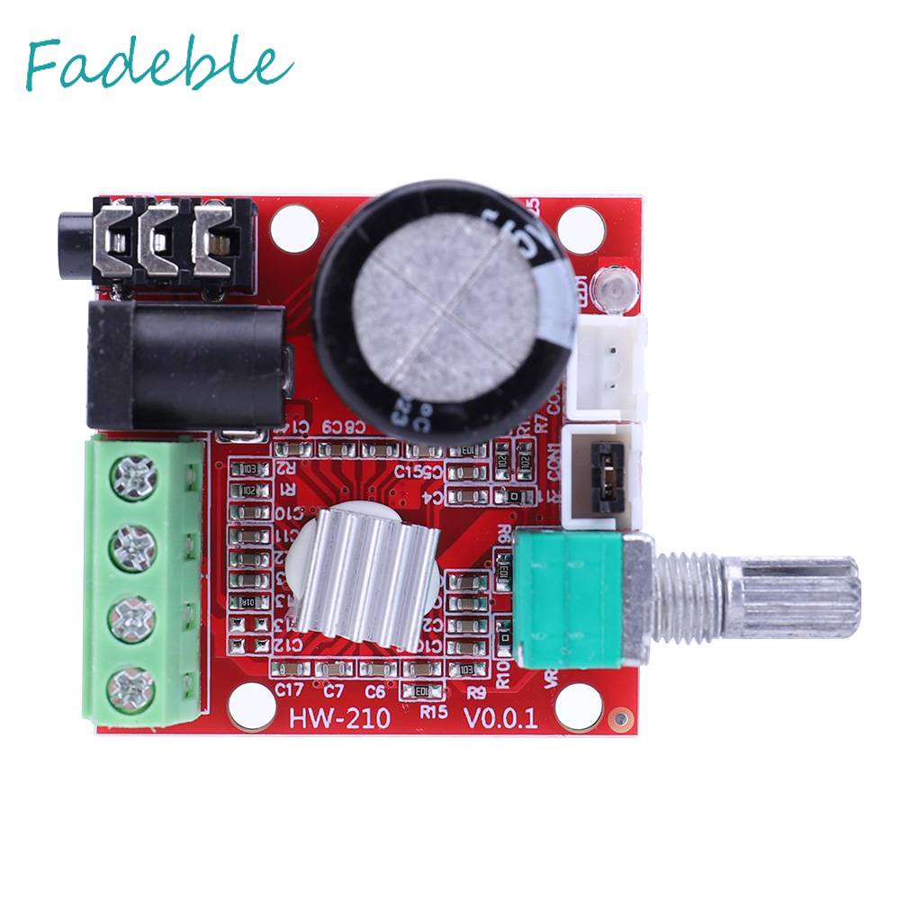 Mô Đun Khuếch Đại Âm Thanh Kỹ Thuật Số PAM8610 DC 8V-12V 2x10W D Class 3.5MM