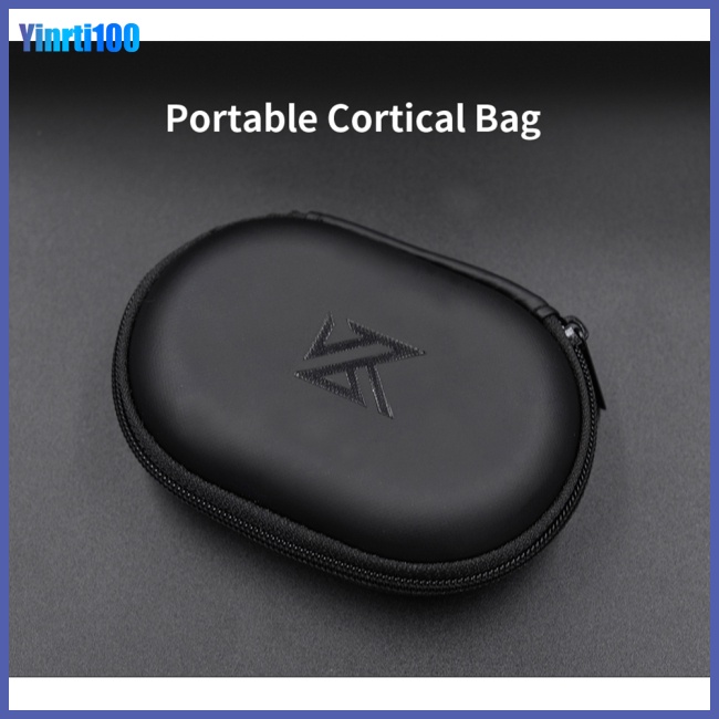 Túi Da Đựng Tai Nghe Chống Áp Lực Có Khóa Kéo Tiện Dụng