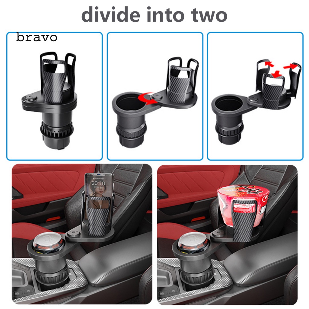 [Br] Giá Đỡ Cốc Nước Trên Xe Hơi Dễ Lắp Đặt