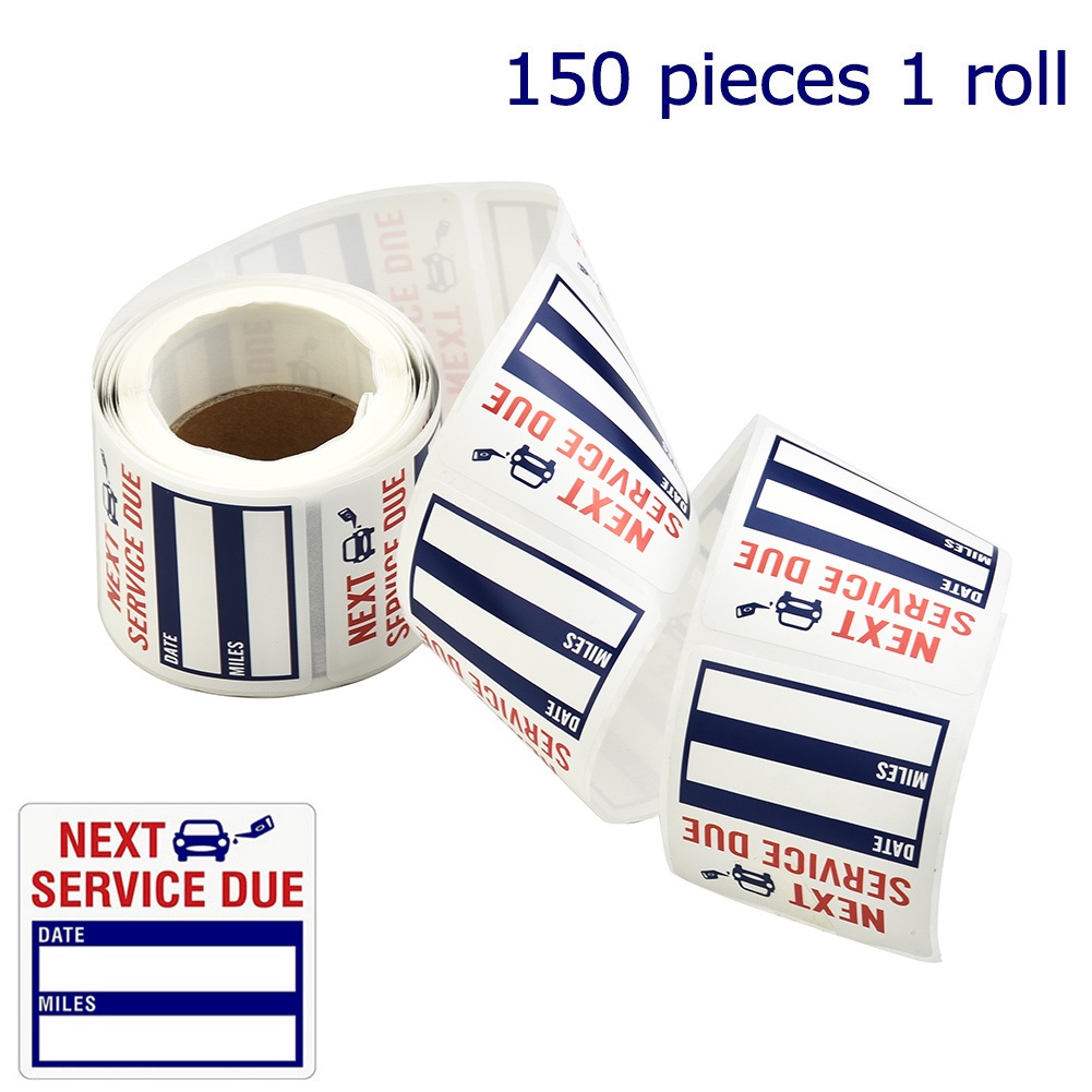 Cuộn 150 Sticker Trong Suốt 2 * 2inch Dán Nhắc Nhở Cuộc Gọn Gàng Tiện Dụng