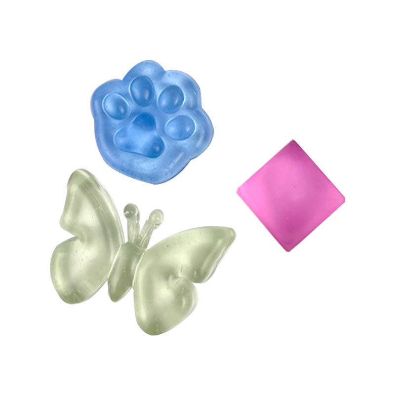 Đồ Chơi Khối Lập Phương Trong Suốt Phát Nhạc Hình Bàn Chân Mèo YL133