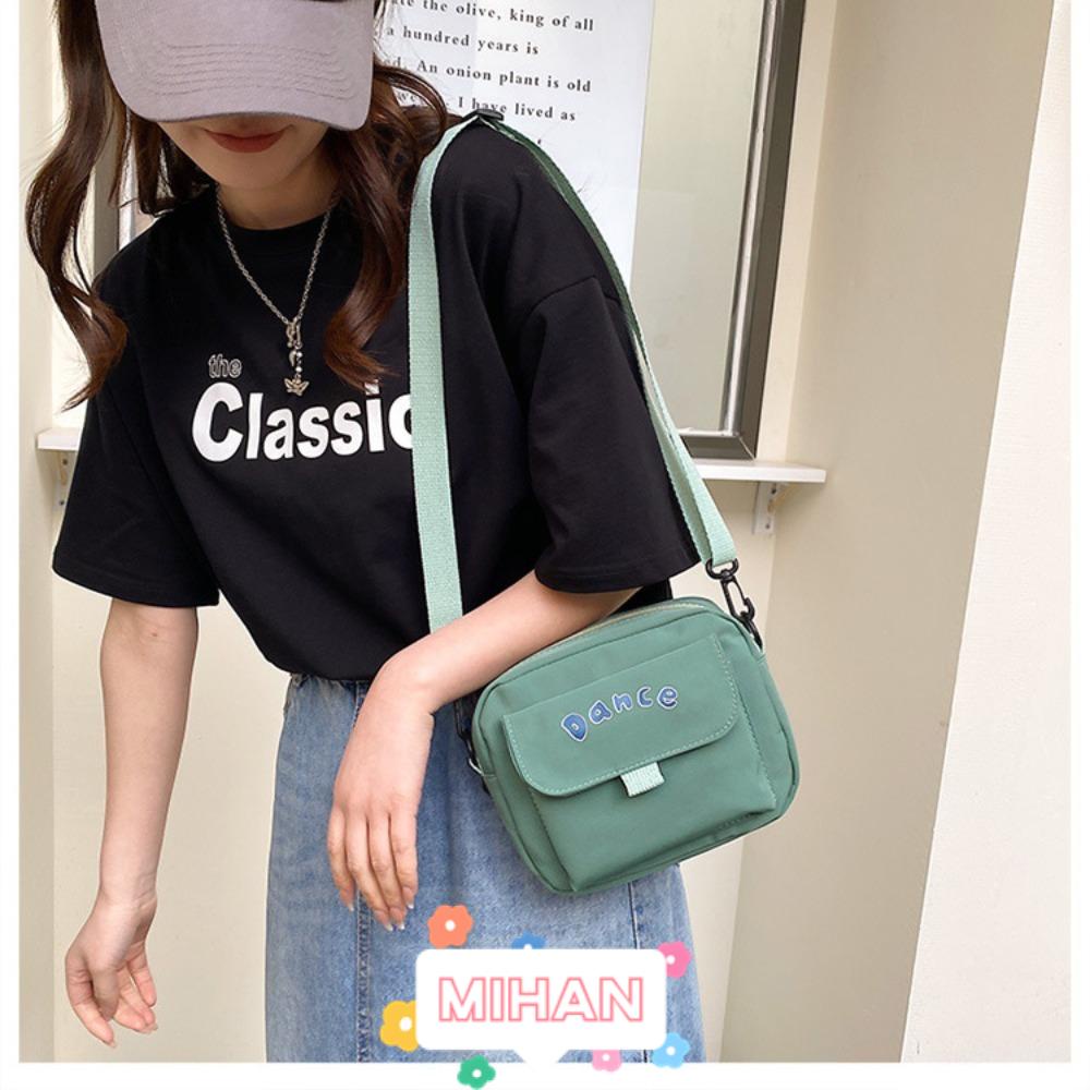 Túi Đeo Chéo Hình Vuông Nhiều Màu Đơn Giản MIHAN1