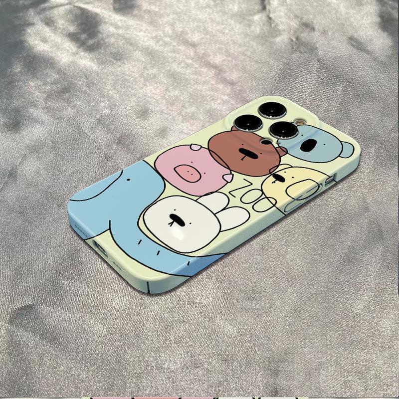 Ốp Điện Thoại Mềm Chống Sốc Họa Tiết Động Vật Cho Iphone 14promax 13 12 11 6In 78plus NQ2X