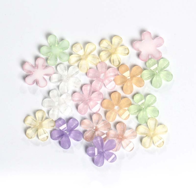 50 Cánh Hoa Hướng Dương Nhỏ Màu Trang Trí Móng Tay