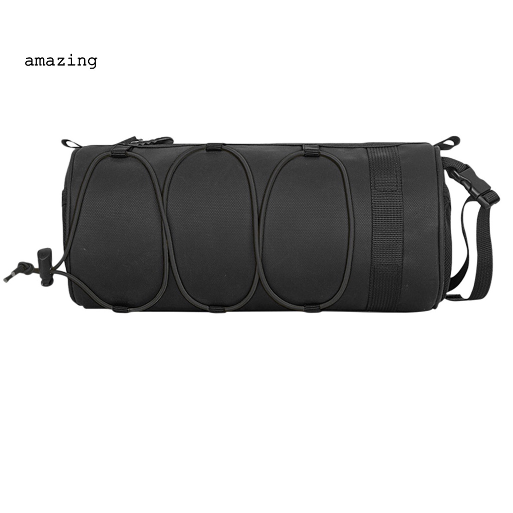 [AM] Túi Giả Da Có Dây Khóa Kéo Trước Xe Đạp Leo Núi