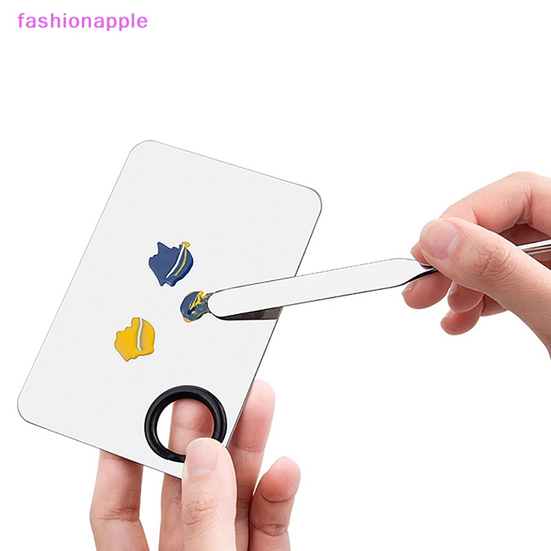 Thanh Trộn Kem Nền / Nước Hoa Hồng Hai Đầu Bằng Thép Không Gỉ Kèm Túi Đựng