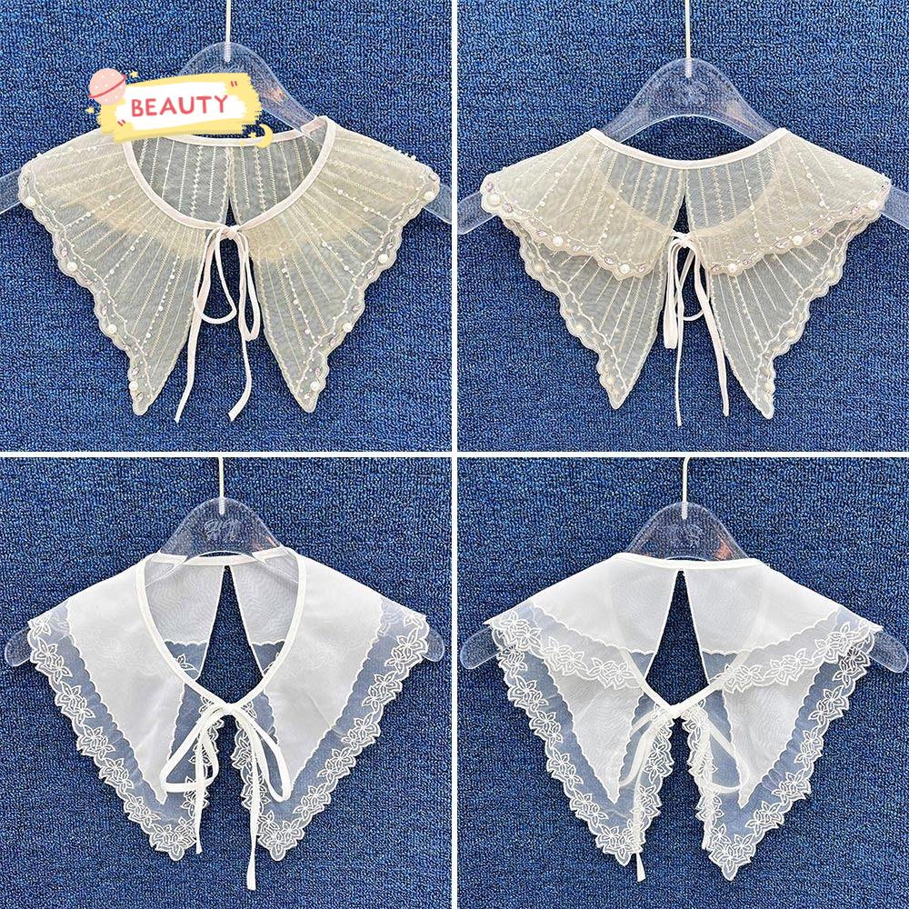 Cổ Áo Giả Chống Nắng Tháo Rời Được Đa Năng Dành Cho Nữ