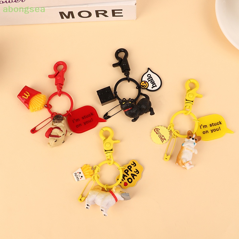 Móc Khóa Hình Chó Shiba Inu Dễ Thương Dùng Làm Quà Tặng